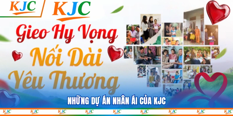 Những dự án nhân ái của KJC